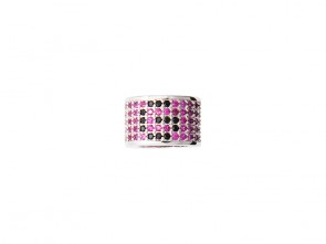 Zirconia Pink with Black G - GTube No 417