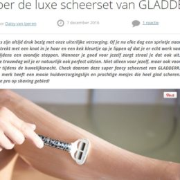 The Perfect Wedding: Super de Luxe scheerset van GLADDERR