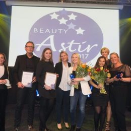 3de Prijs tijdens de Beauty Astir Awards 2017